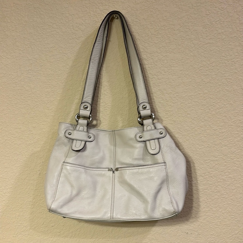 Tignanello leather shoulder bag